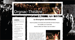 Desktop Screenshot of orgnac-theatre.com